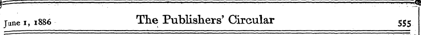 jane i, 1886 The Publishers' Circular 55...