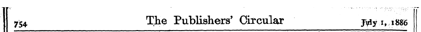 J 754 The Publishers' Circular j^y i, 1 ...
