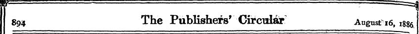 894 The Publishers' CircuMr August 16, i...