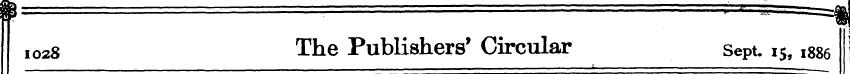 1 ___ 028 ^ The Publishers' Circular l S...