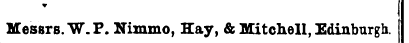 Messrs. W. F. Nimmo, Hay, & Mitchell, Ed...