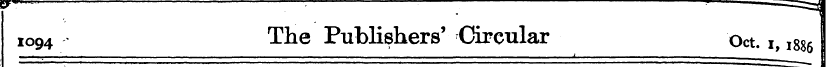io 94 The Publishers' Circular Oct. i, 1...