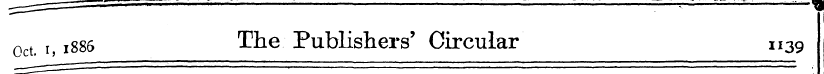 Oct lf j886 The Publishers' Circular ii ...