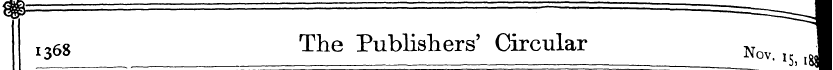 j ^ ^ 68 -—-—- The —— Publishers' Circul...