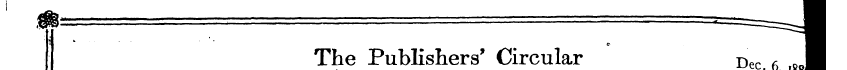 i M , == " === ^ The Publishers' Circula...