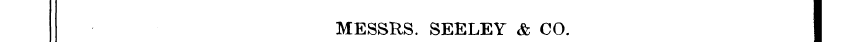 MESSRS. SEELEY & CO.