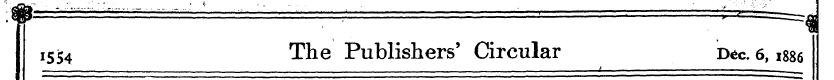 1554 The Publishers' Circular d*c. 6,188...