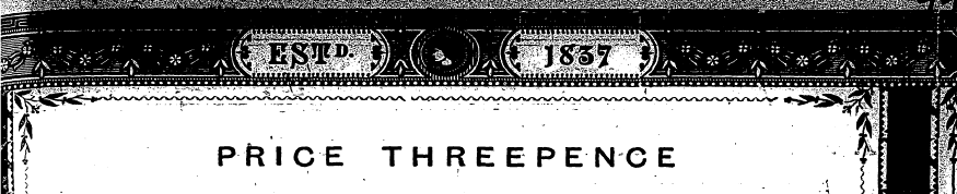 BWH^^B^WHHiB If PftlCE THREEPENCE f Mftf
