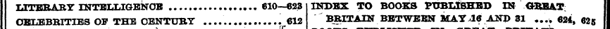 UTBRART INTELLIGENCE .. „ 610—623 INDEX ...