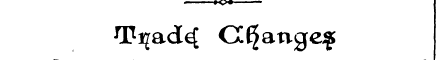 T^ad^ C^ange^