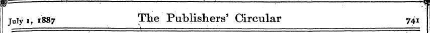 ====== ^ • * ¦ ' - =*m w== . July i, 188...