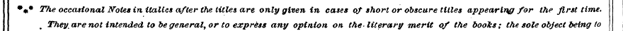 •# ? The occasional Notes in italics aft...