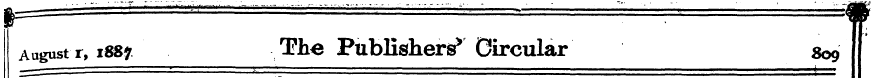 August r, i&f The Publishers* Circular 8...
