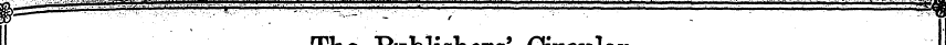 August 15,1887 ^^^ The Publishers' Circu...