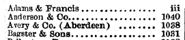 Adams & Francis » iii Anderson & Go 1040...