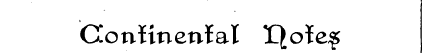 Continental !Qofe£