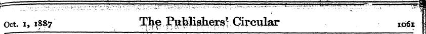 Oct. i, 18S7 The PiaMisherslCircular ID ...