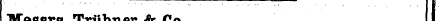 Messrs. Triibner & Co. JLotus -- — m .- ...