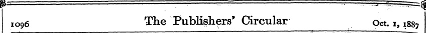 g . ^ --¦... r~ % 1096 The Publishers' C...