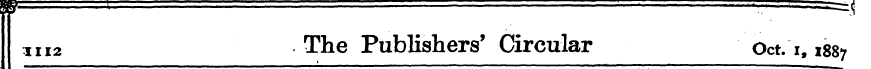 Im ' ¦ ¦ ^r =± III2 The Publishers' Circ...