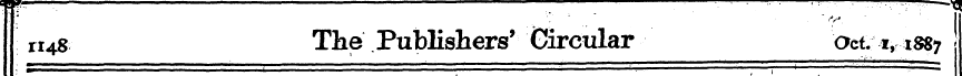 1148 The Publishers' Circular Oct. * , 1...
