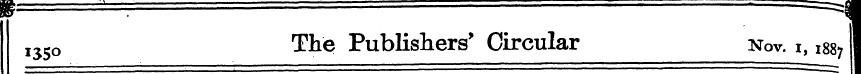 s? — « ,« I35O The Publishers' Circular ...