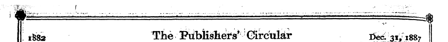 ¦ iSfe The PiiblisiLe^ Circular tkc. 31,...
