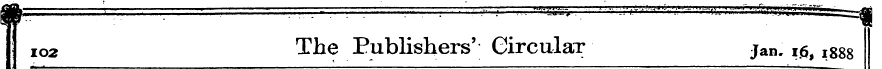 io2 The Publishers' Circular jan. i$, 18...