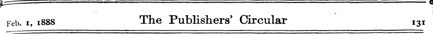 p = ' c Feb. i, 1888 The Publishers' Cir...
