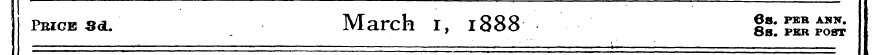 ftucBSd. . March i, 1888 iSS2££