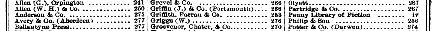 Allen (G.)» Orpington 241 Grevel & Co 26...