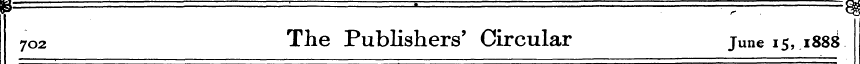 3 ' . . . a 702 The Publishers' Circular...