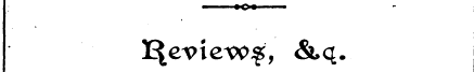 1O1 ' ' I^eviewf, &q.