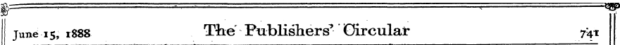 ate . ¦¦ .--. ' -- k <3jp June 15, 1888 ...