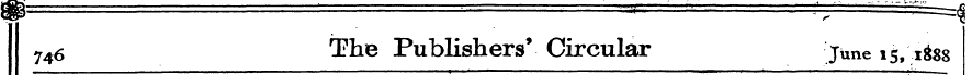 746 The Publishers' Circular june 15, if...