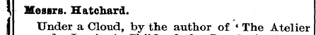 1 Mesare. Hatchard. ¦ Under P" ^"—" ^— ^...