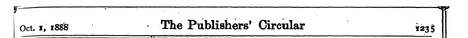 p_ , _ __ „ Oct. i, i«8fe • The Publishe...