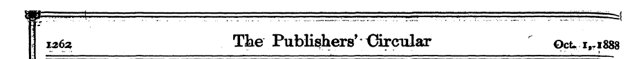 ! w ~ 6 ... a .. Tte Publishers'* Circul...
