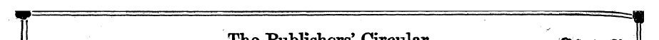 1274 The Publishers * Circular ttet t, 1...
