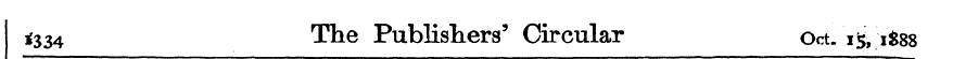 *334 The Publishers' Circular Oct. 1&/1&...