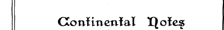 Continental T\ole$