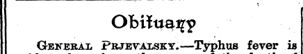 ObiiuQijrp Gbnerai. Prjevalsky.—Typhus f...