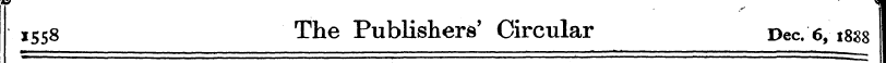 jS d 1558 The Publishers' Circular Dec. ...