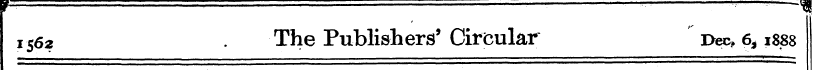 i S 62 . The Publishers' Circular Dec, 6...