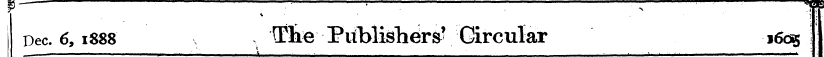 P- —• — ¦:¦'-".' —— ~ p ~— *f Dec. 6,188...