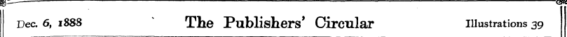 Dec 6, 1888 ' The Publishers' Circular i...