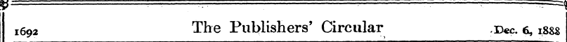 r692 The Publishers' Circular , d«c. 6, ...