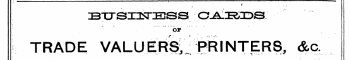 ¦ *¦¦-. . BtTSllSnElSS^ O-AlSDE&gt;S " op TRADE VALUERS, PftlNTERS, &c.