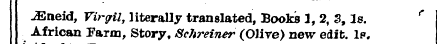 JEneid, Virgil, literally translated, Bo...