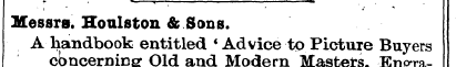 Messrs. Houlston & Sons. A handbook enti...